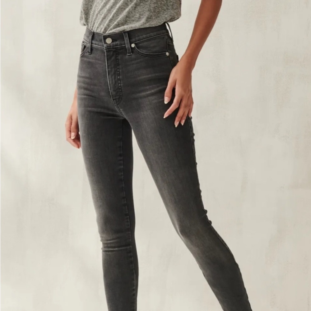 Lucky Brand Skinny Jeans Dark Gray Women's